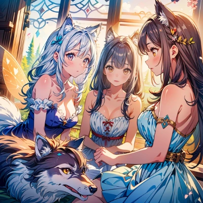 オオカミと３人のケモミミ
