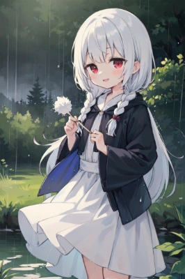 雨の茂みの約束