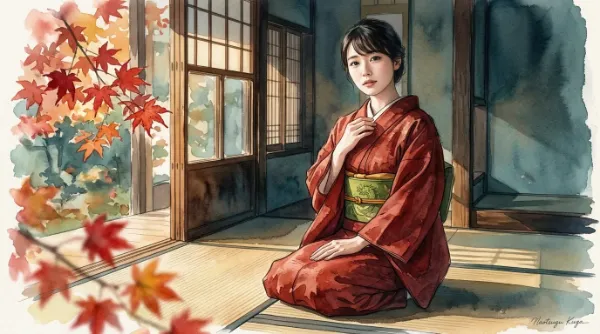 和服 ― 伝統の織りと静謐の佇まい