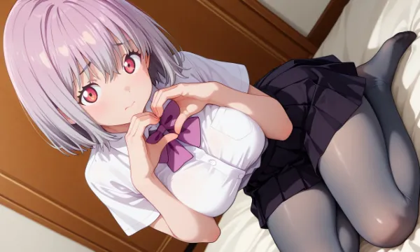 お題:手でハート 企画参加作品 アカネ