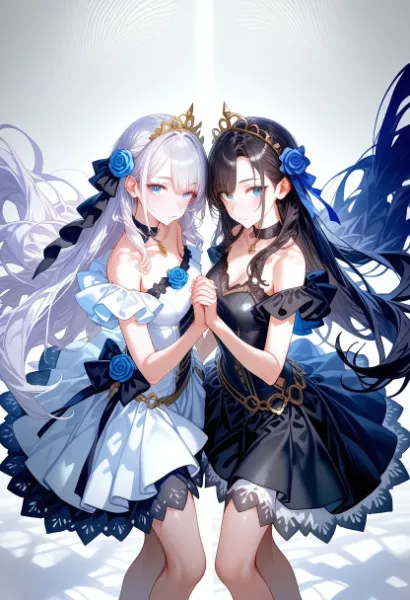 光と影の双子、王女の永遠の絆