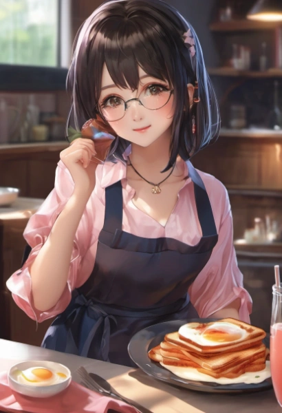 ごはんできてますよ