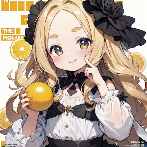 雑誌の表紙風おでこちゃん