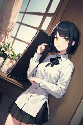 黒髪の女の子