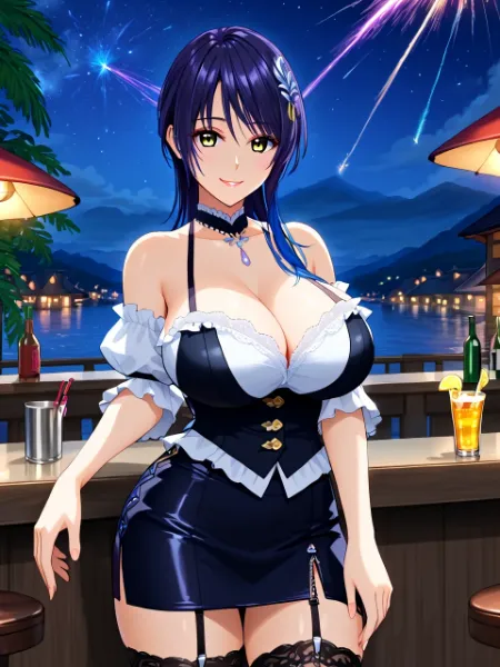 シャンディさん　星空