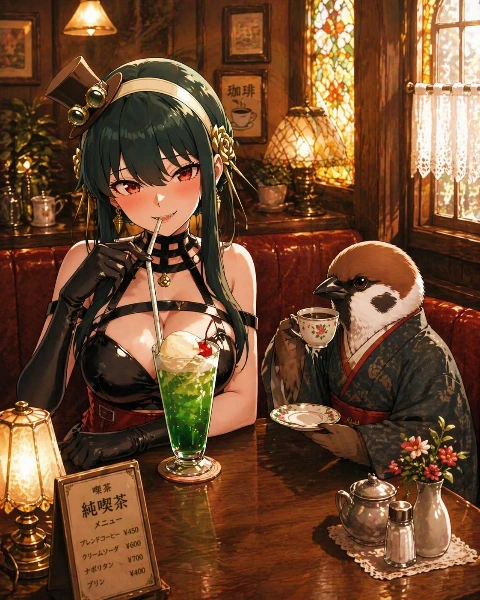 喫茶店・店内