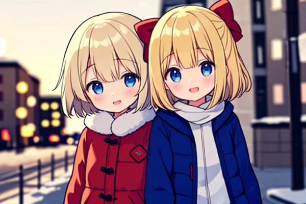 仲良くパシャリ