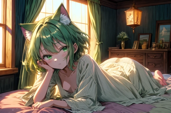 おはよ…まだ眠い…