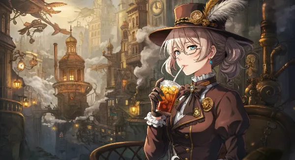 スチームパンクなお嬢様