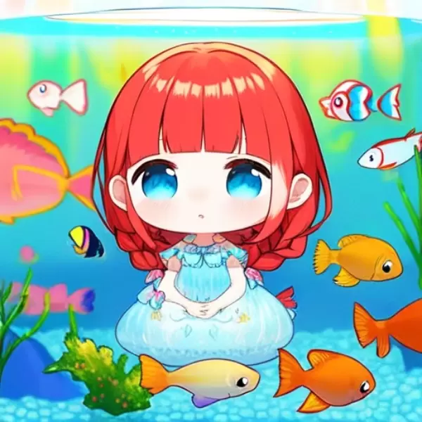 アクアリウムに閉じ込められて。