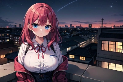 赤毛の女の子