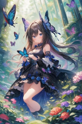 生まれ変わったら蝶になってた