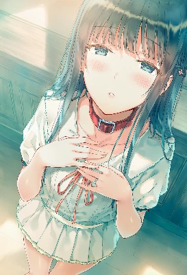 キス待ち！？清楚ちゃん
