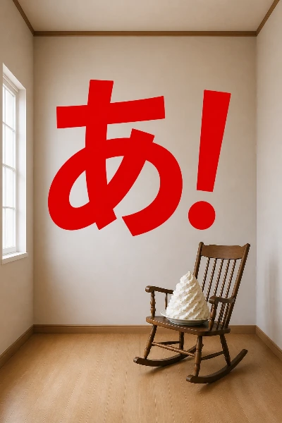 あ！椅子クリーム
