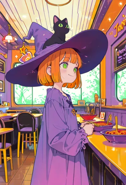 黒猫と魔女のパスタ探訪