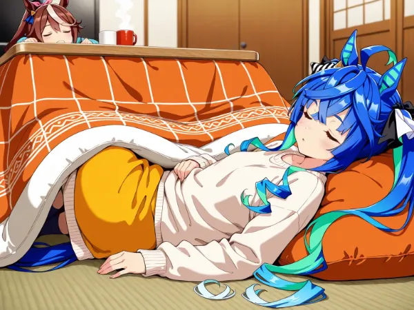 おこたでぽかぽか