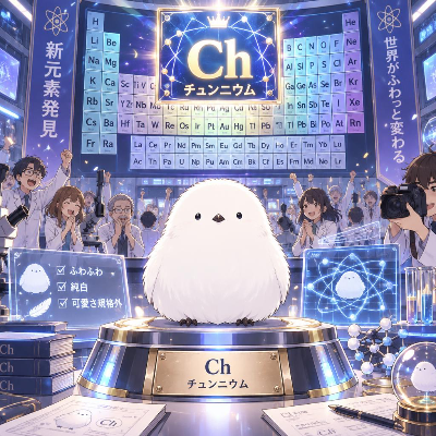 化学で解明！？白雀ちゃん