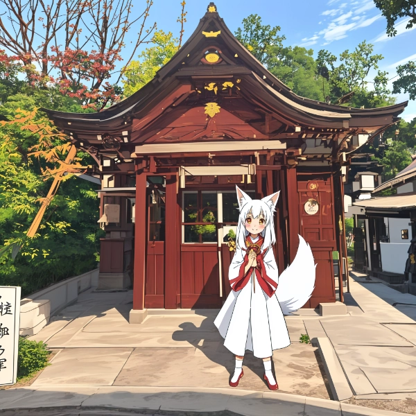 ここがワシの神社じゃ！