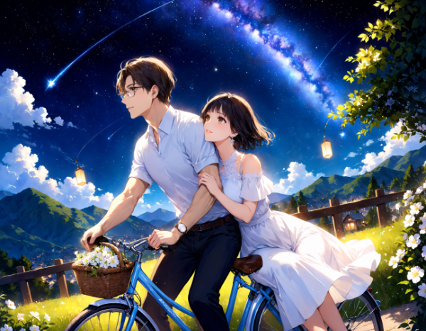 田中先生と桜子さん・七夕