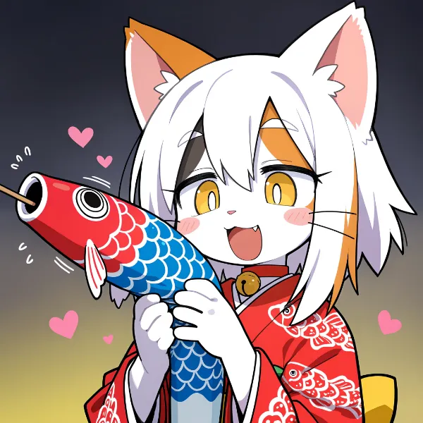 ねこねここいのぼり