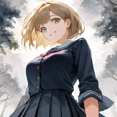 制服の女の子