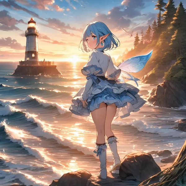 波音と夕空のフェアリーテイル