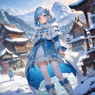 雪の朝