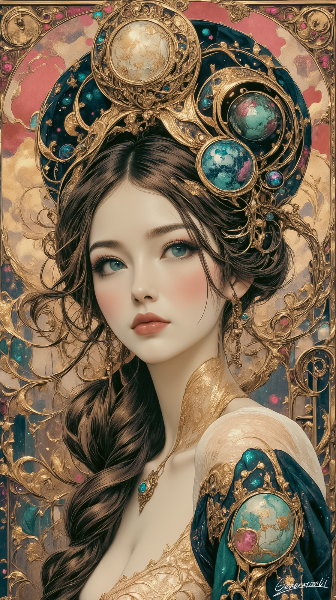 天文学的美人／スマホ壁紙アーカイブ