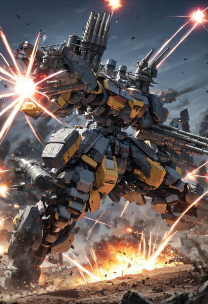 全武装一斉開放！