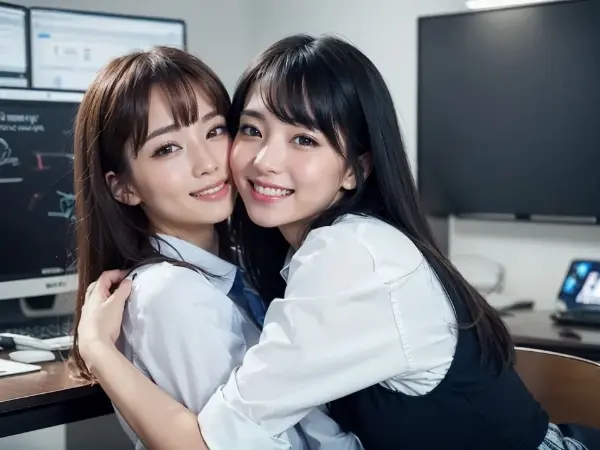 仲良しショット