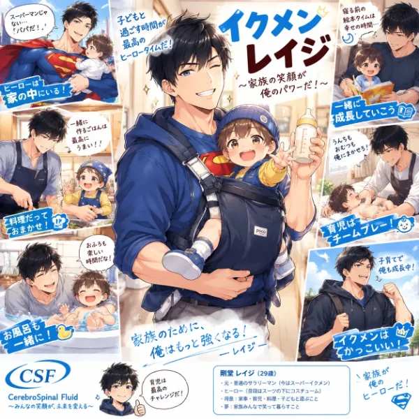 CSF 家族を守るイクメンヒーローレイジ