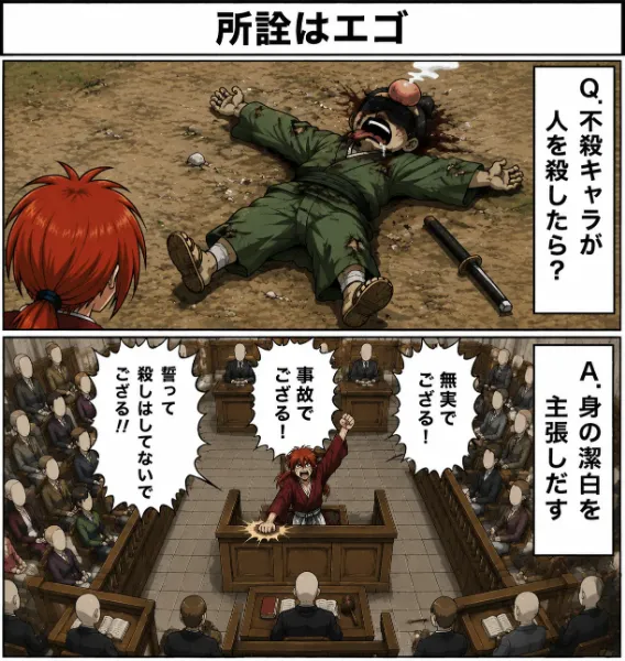 所詮はエゴ