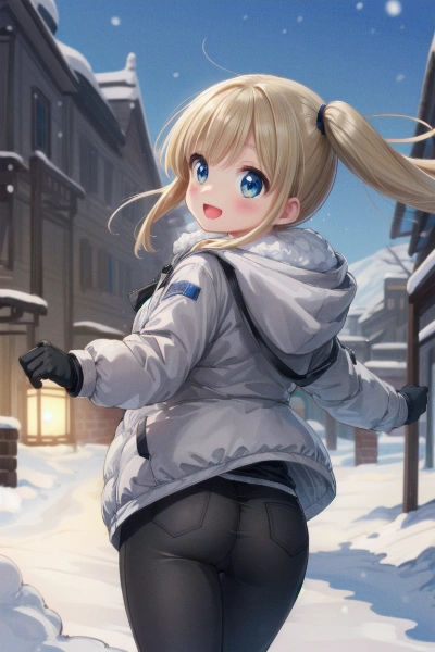 雪のふる日に…