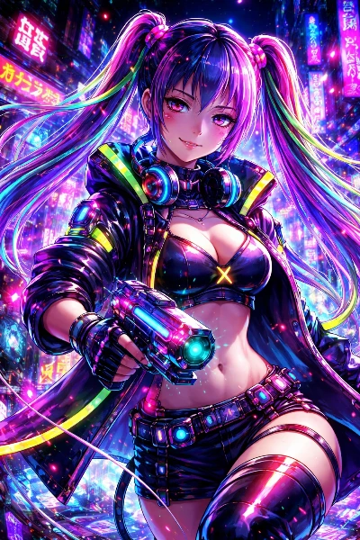 蛍光色っていうけど、蛍的な儚さは皆無だよね。