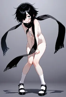 和柄マフラーのサムネイル