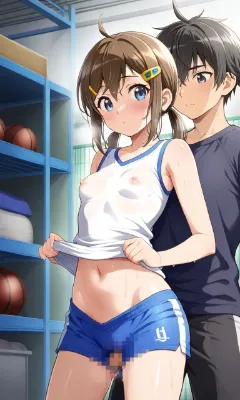 体育倉庫の甘い秘密