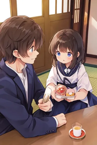 父の日にお祝い