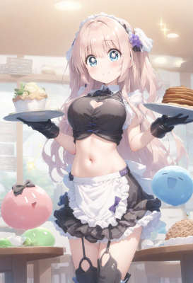 ナッツパイとメイド