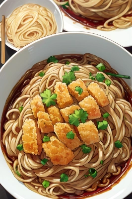 天ぷらそば