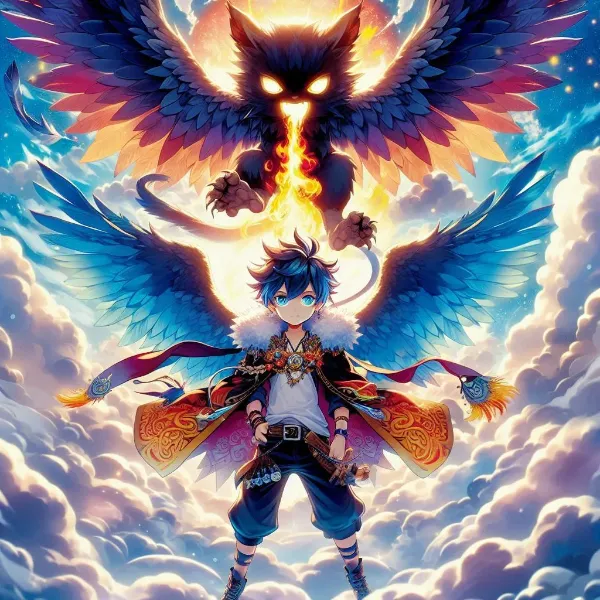 俺は、マムの使い魔のクロンだ🎵