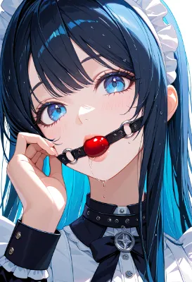 モデルテスト（ボールギャグ）