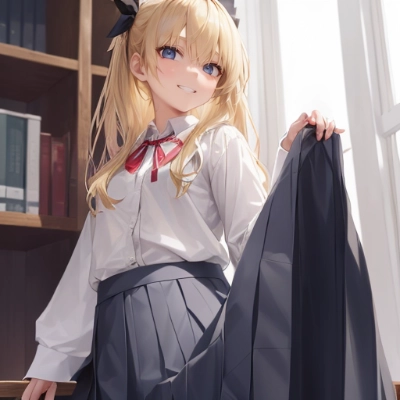 ロングスカート少女 #7
