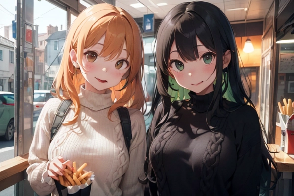 Kokoro & Zenka are friends.