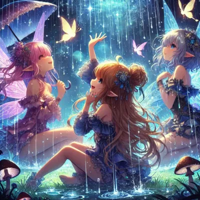 雨だ！