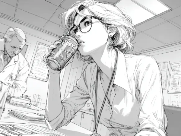 仕事の合間にほっと一息