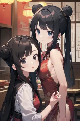 双子の看板娘