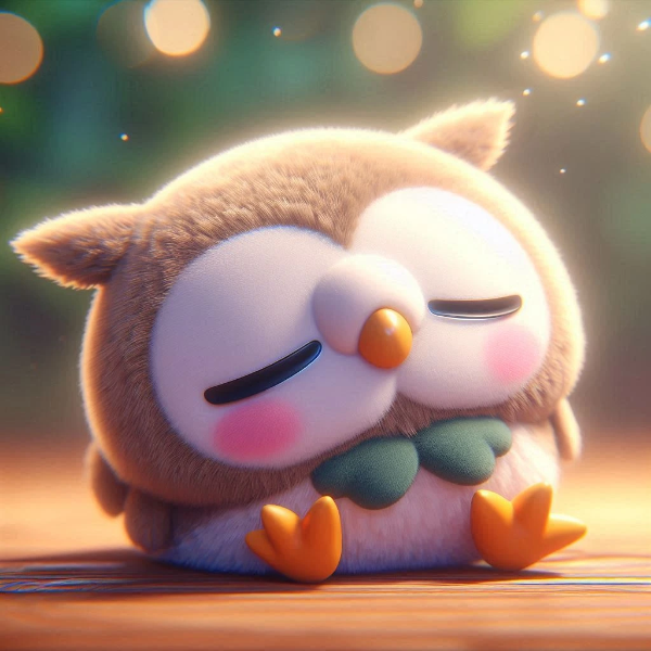 ゆるかわフクロウちゃん