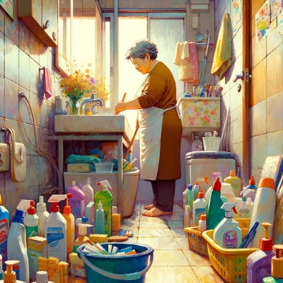 『掃除』