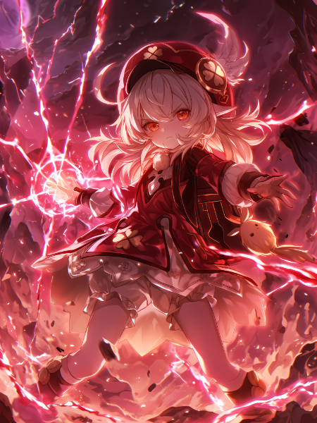 カッコいい原神の闇堕ちクレー👿