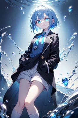 青
